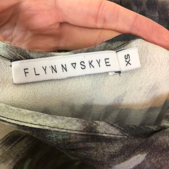 Rare* Flynn Skye Unbutton Me Dress in Green Haze - Picture 6 of 8